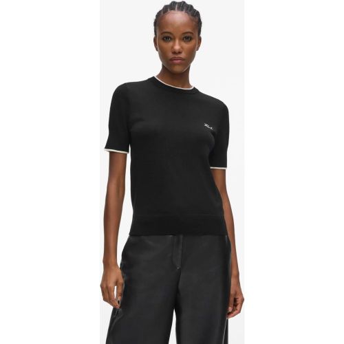 T-shirt En Laine Mérinos, , , Taille: Xs - Karl Lagerfeld - Modalova
