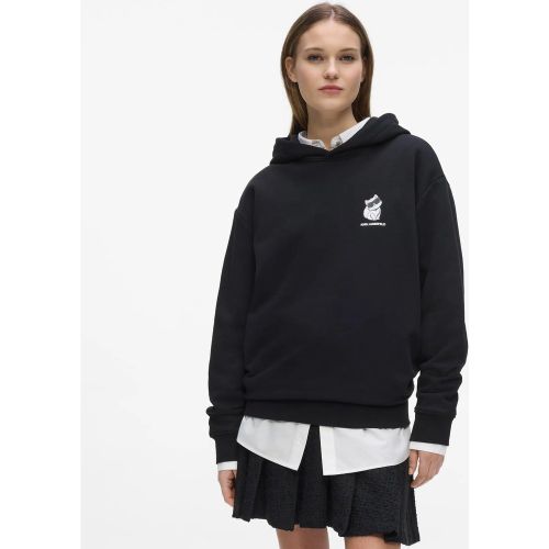 Sweat À Capuche Oversize Ikon Choupette, , , Taille: Xs - Karl Lagerfeld - Modalova