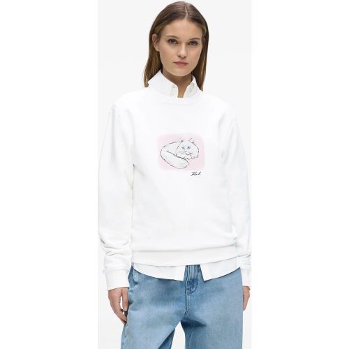 Sweat-shirt À Portrait Illustré, , , Taille: Xs - Karl Lagerfeld - Modalova