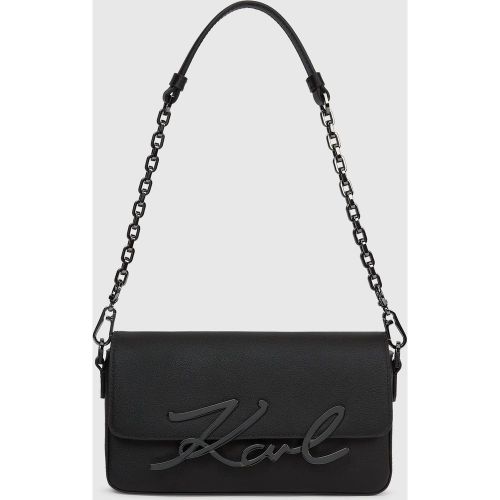 Petit Sac Porté Épaule K/signature Avec Bandoulière Chaîne, , -, Taille: One Size - Karl Lagerfeld - Modalova