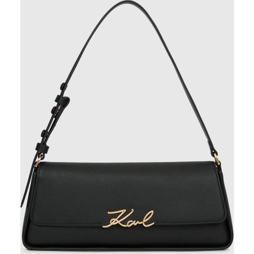 Sac Porté Épaule À La Silhouette Allongée K/signature, , /, Taille: One Size - Karl Lagerfeld - Modalova