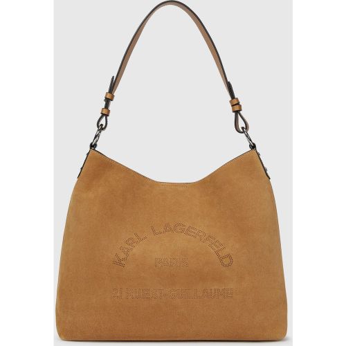 Sac Hobo En Daim K/daily, , , Taille: One Size - Karl Lagerfeld - Modalova