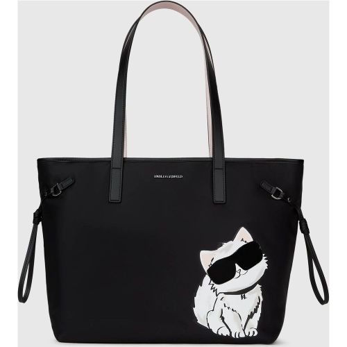 Sac En Toile Avec Cordon De Serrage Ikon Choupette, , , Taille: One Size - Karl Lagerfeld - Modalova