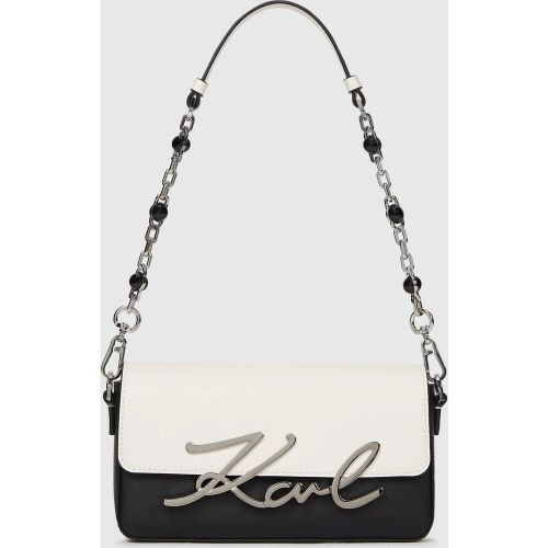 Sac Porté Épaule Orné De Perles Fantaisie K/signature, , /, Taille: One Size - Karl Lagerfeld - Modalova
