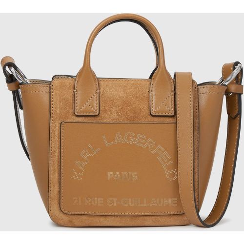 Mini-sac En Toile K/daily En Daim, , , Taille: One Size - Karl Lagerfeld - Modalova