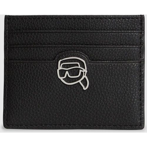 Porte-cartes Ikon Pebble, , , Taille: One Size - Karl Lagerfeld - Modalova