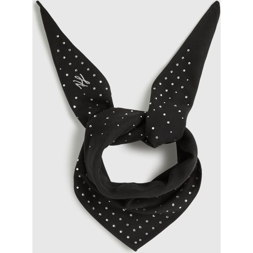 Écharpe Triangulaire En Strass K/autograph, , , Taille: One Size - Karl Lagerfeld - Modalova