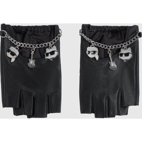Mitaines Avec Breloques Ikon, , , Taille: M - Karl Lagerfeld - Modalova
