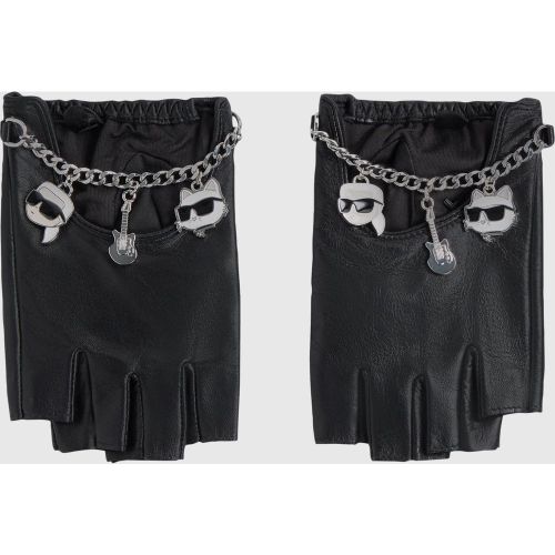 Mitaines Avec Breloques Ikon, , , Taille: S - Karl Lagerfeld - Modalova