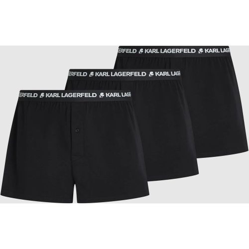 Boxers En Jersey – Lot De 3, , , Taille: Xs - Karl Lagerfeld - Modalova