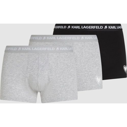 Caleçons Hearts – Lot De 3, , -, Taille: Xs - Karl Lagerfeld - Modalova