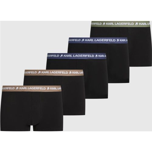 Caleçons Avec Élastique À La Taille Contrastant – Lot De 5, , -, Taille: Xs - Karl Lagerfeld - Modalova