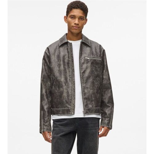 Veste En Simili-cuir Effet Usé, , , Taille: Xs - KL Jeans - Modalova