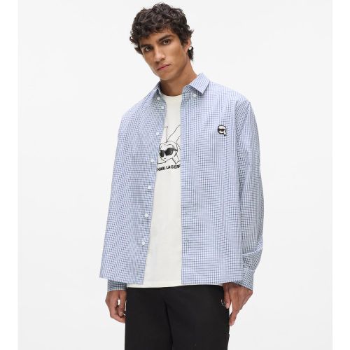 Chemise À Carreaux Ikon, , , Taille: Xs - Karl Lagerfeld - Modalova