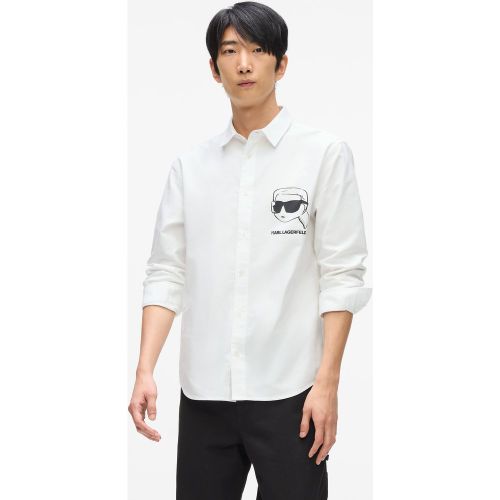 Chemise À Croquis Ikon, , , Taille: Xs - Karl Lagerfeld - Modalova