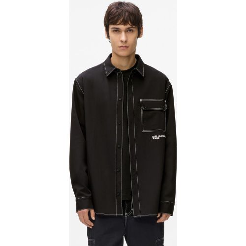 Chemise À Surpiqûres Contrastantes, , , Taille: S - KL Jeans - Modalova