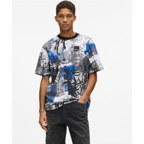 T-shirt Effet Peinture Intégral, , , Taille: M - KL Jeans - Modalova
