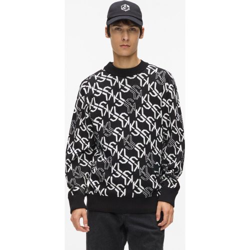 Pull Avec Monogram Intégral, , , Taille: Xs - KL Jeans - Modalova