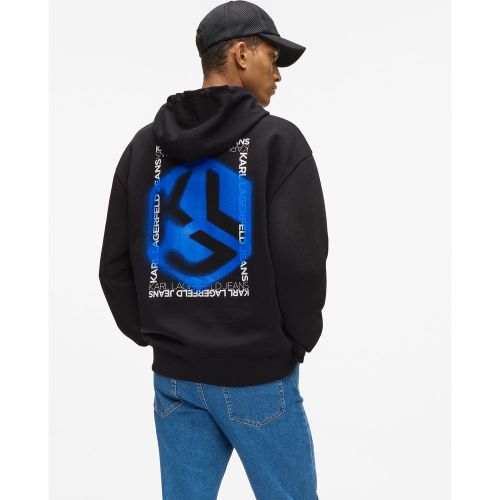 Sweat À Capuche Monogram Graffiti, , , Taille: Xs - KL Jeans - Modalova