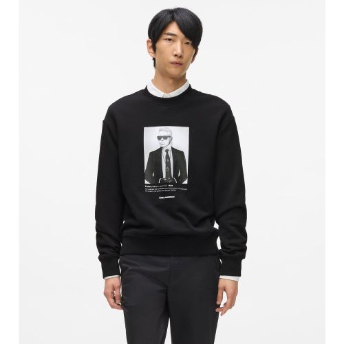 Sweat-shirt Orné D'un Portrait De Karl, , , Taille: Xs - Karl Lagerfeld - Modalova