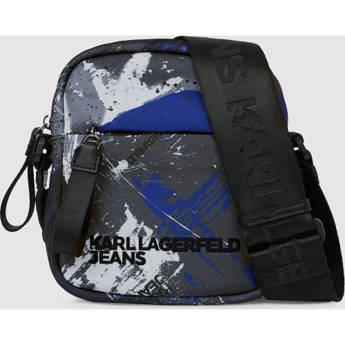 Sac Bandoulière À Imprimé Graffiti, , , Taille: One Size - KL Jeans - Modalova