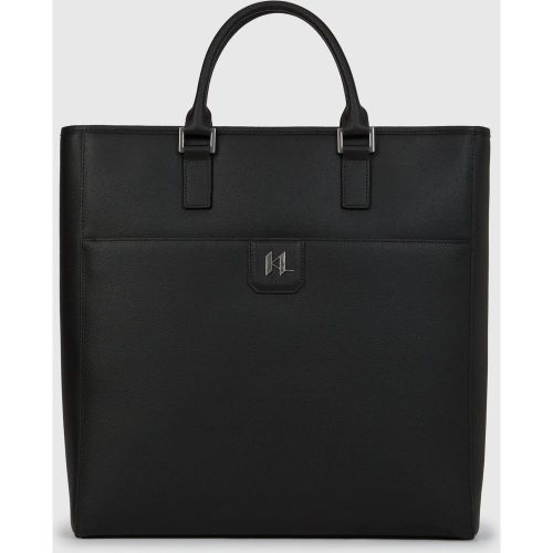 Tote Bag En Cuir K/monogram, , , Taille: One Size - Karl Lagerfeld - Modalova