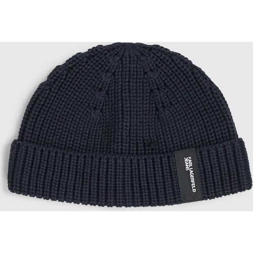 Bonnet Docker En Maille Côtelée, , , Taille: One Size - KL Jeans - Modalova