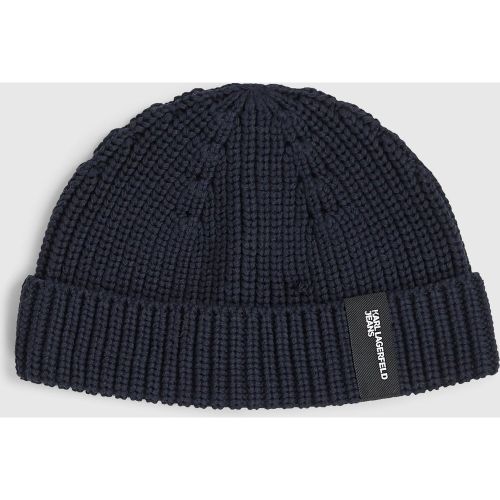 Bonnet Docker En Maille Côtelée, , , Taille: One Size - KL Jeans - Modalova