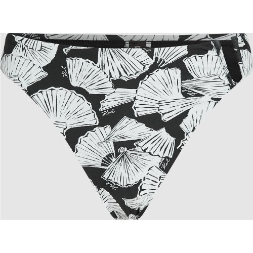 Bas De Bikini De Bain Imprimé Éventails, , -, Taille: Xs - Karl Lagerfeld - Modalova