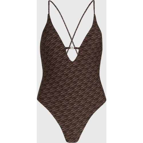 Maillot De Bain À Couvrance Minimale Autograph, , Fudge À Autographe, Taille: Xs - Karl Lagerfeld - Modalova