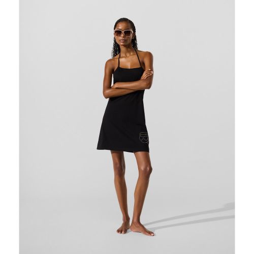 Robe De Plage Ikon En Strass, , , Taille: Xs - Karl Lagerfeld - Modalova