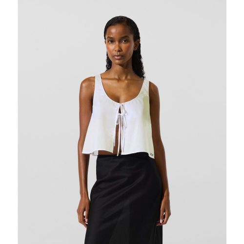 Top De Plage À Nouer Sur Le Devant, , , Taille: Xs - Karl Lagerfeld - Modalova