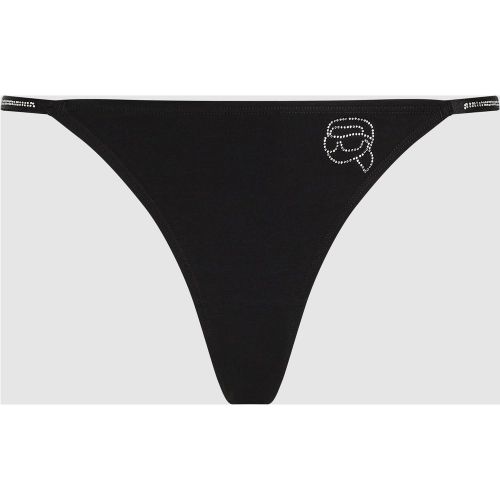 String Ikon En Strass, , , Taille: Xs - Karl Lagerfeld - Modalova