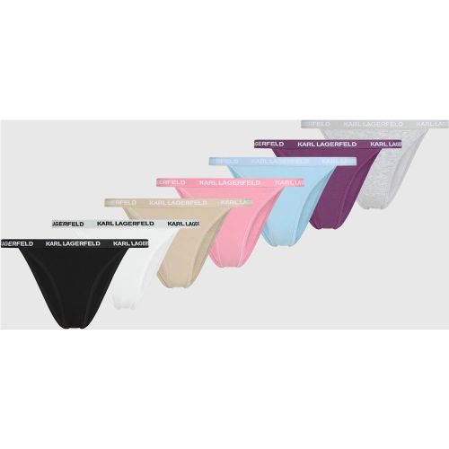 Culottes Brésiliennes À Logo – Lot De 7, , , Taille: Xs - Karl Lagerfeld - Modalova