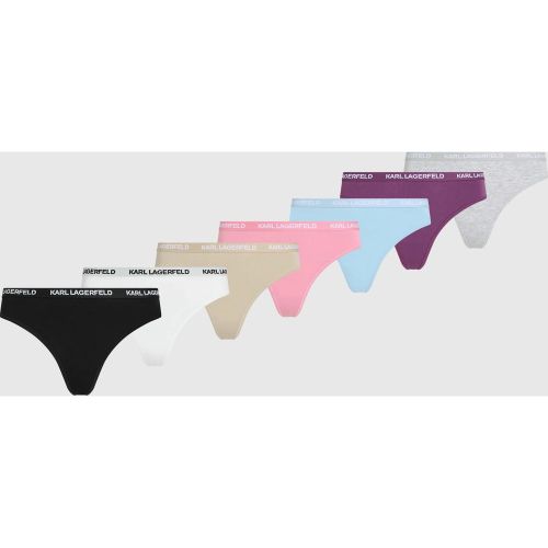 Strings À Logo Multibandes – Lot De 7, , , Taille: Xs - Karl Lagerfeld - Modalova