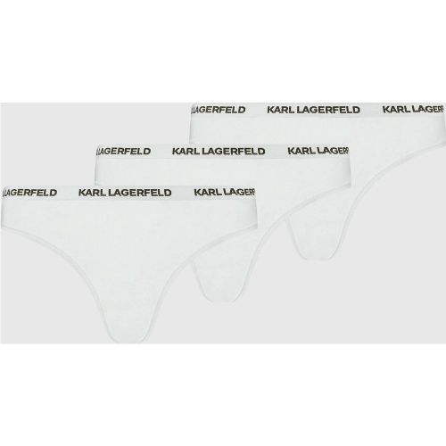 String Avec Logo – Lot De 3, , , Taille: Xs - Karl Lagerfeld - Modalova