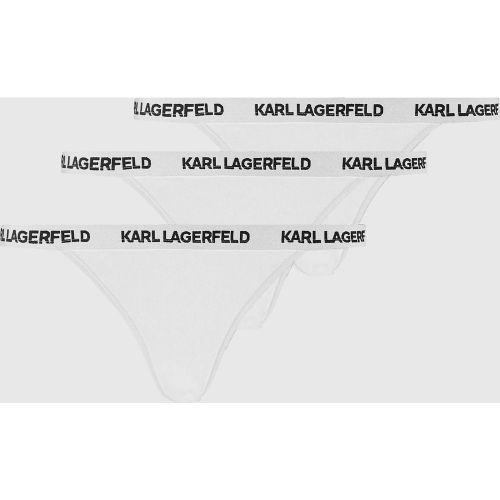 Culottes Brésiliennes Avec Logo - Lot De 3, , , Taille: Xs - Karl Lagerfeld - Modalova