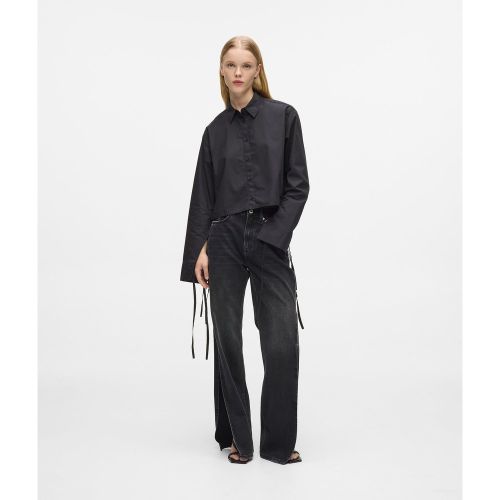 Jean Droit À Taille Haute Avec Ourlet Fendu, , , Taille: 2430 - KL Jeans - Modalova