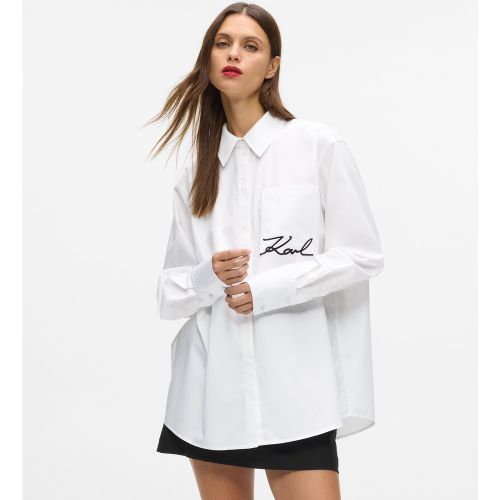 Chemise Avec Poche Signature, , , Taille: 46 - Karl Lagerfeld - Modalova