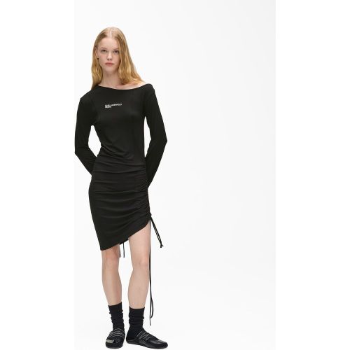Robe Aux Épaules Dénudées Avec Cordons De Serrage, , , Taille: Xs - KL Jeans - Modalova