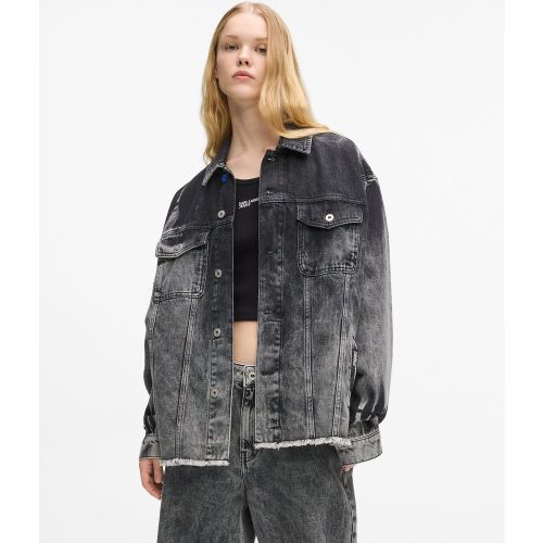 Veste En Jean Effet Blanchi, , , Taille: S - KL Jeans - Modalova