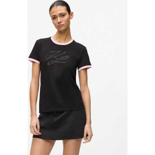 T-shirt Autograph Exclusif Avec Strass, , , Taille: Xs - Karl Lagerfeld - Modalova