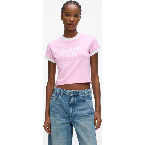 T-shirt Bonjour Babe, , , Taille: Xs - Karl Lagerfeld - Modalova