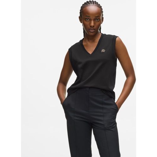 Débardeur Col En V, , , Taille: Xs - Karl Lagerfeld - Modalova