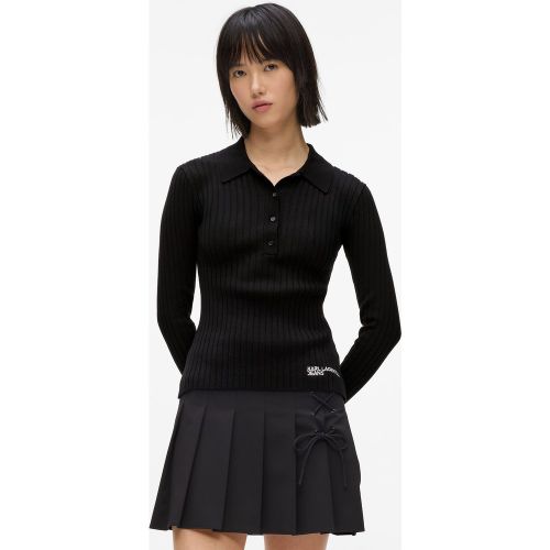 Polo En Tricot À Manches Longues, , , Taille: Xs - KL Jeans - Modalova