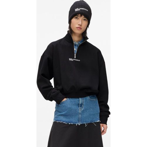 Sweat-shirt À Demi-zip, , , Taille: Xs - KL Jeans - Modalova