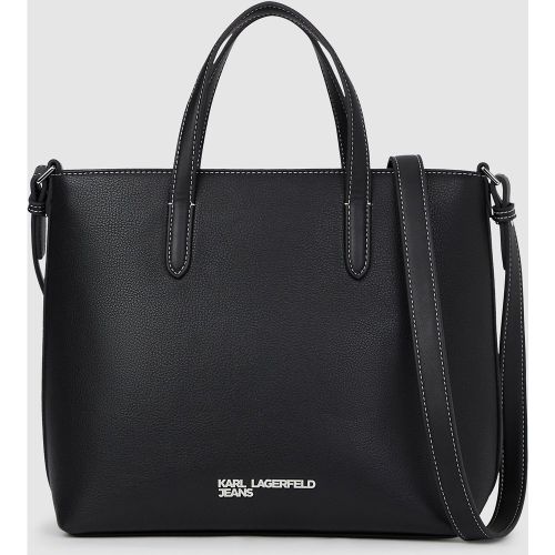 Mini Sac Cabas Avec Logo En Métal, , , Taille: One Size - KL Jeans - Modalova