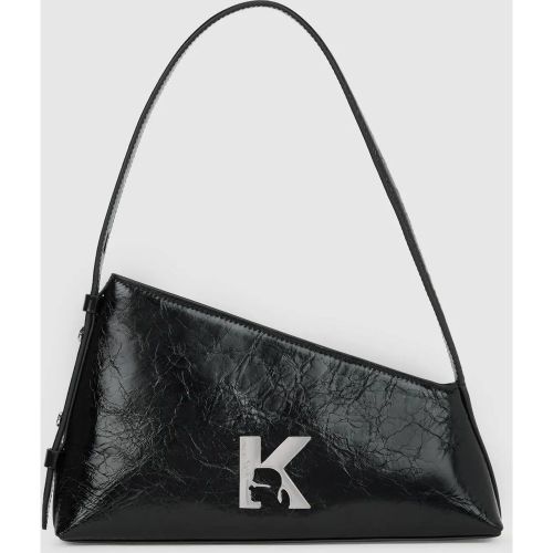Sac Porté Épaule Ultra-brillant Au Motif Géométrique, , , Taille: One Size - KL Jeans - Modalova