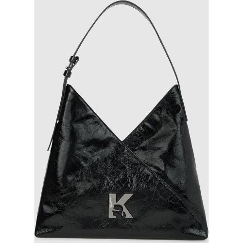Sac En Toile Ultra-brillant Au Motif Géométrique, , , Taille: One Size - KL Jeans - Modalova