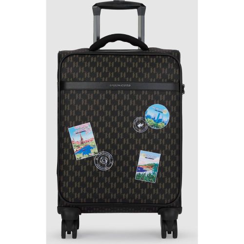 Valise À Roulettes Ikon Monogram, , , Taille: One Size - Karl Lagerfeld - Modalova